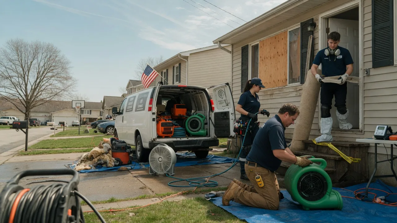 Water Damage Restoration in Morrisdale, PA near me